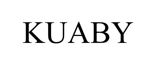Trademark Logo KUABY