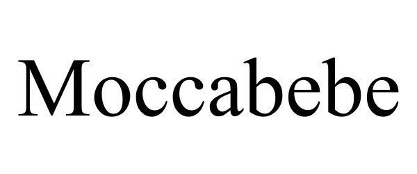 Trademark Logo MOCCABEBE