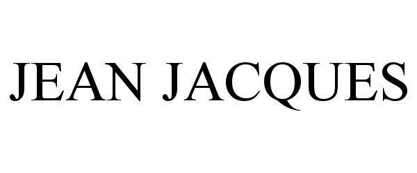 Trademark Logo JEAN JACQUES