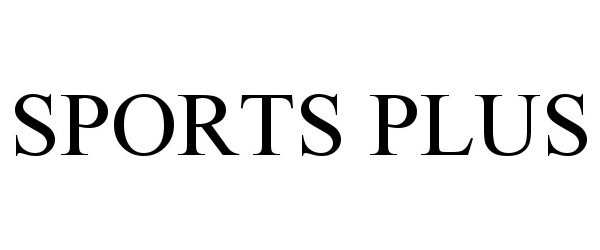 Trademark Logo SPORTS PLUS