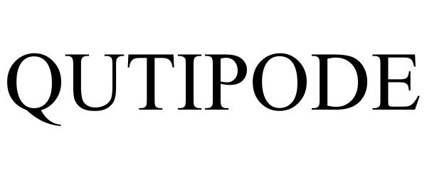 Trademark Logo QUTIPODE