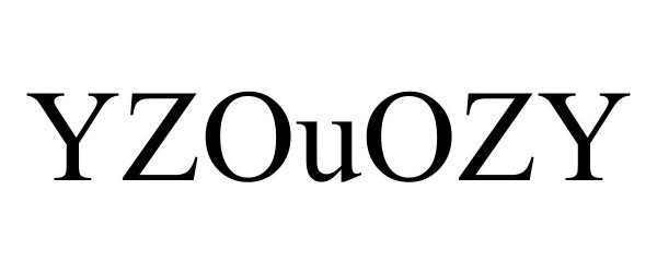Trademark Logo YZOUOZY