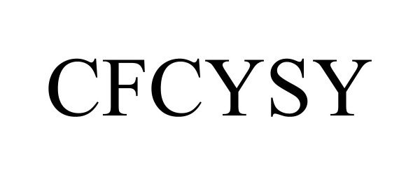 Trademark Logo CFCYSY