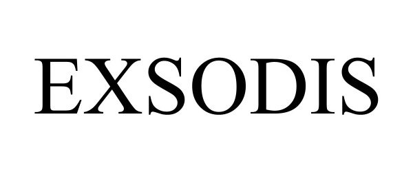 Trademark Logo EXSODIS