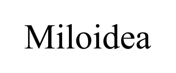 Trademark Logo MILOIDEA