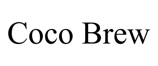 Trademark Logo COCO BREW