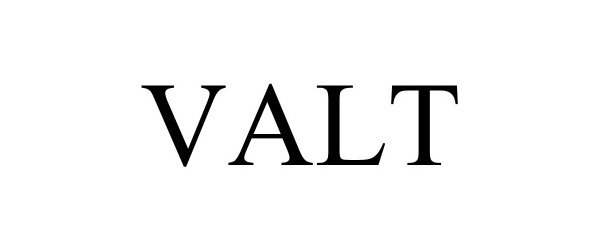 Trademark Logo VALT