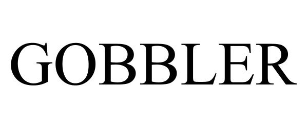 Trademark Logo GOBBLER