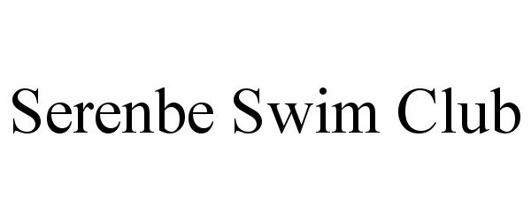  SERENBE SWIM CLUB