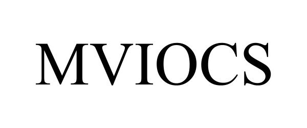 Trademark Logo MVIOCS