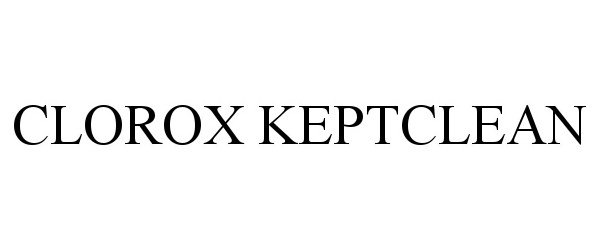  CLOROX KEPTCLEAN