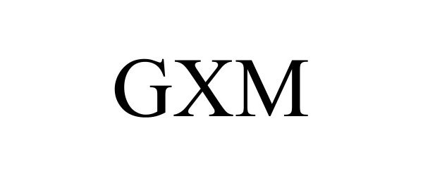Trademark Logo GXM