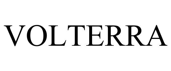 Trademark Logo VOLTERRA