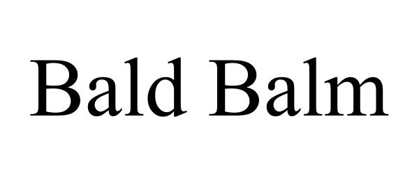  BALD BALM