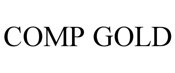 Trademark Logo COMP GOLD
