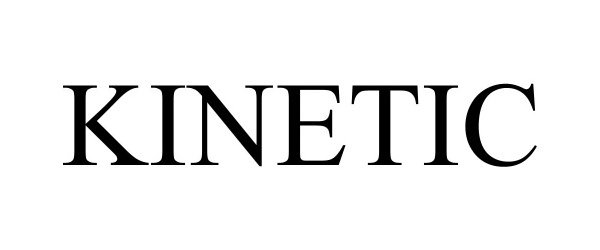 Trademark Logo KINETIC