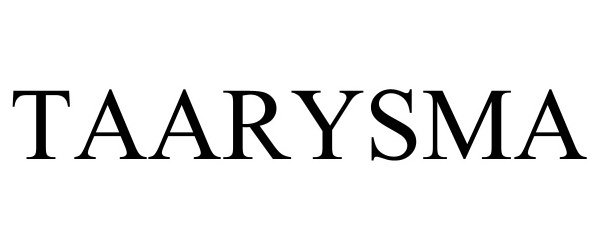 Trademark Logo TAARYSMA