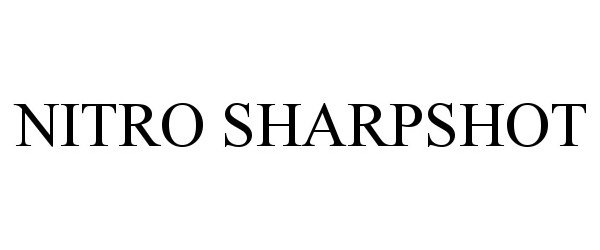 Trademark Logo NITRO SHARPSHOT