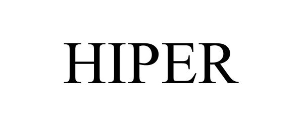 Trademark Logo HIPER