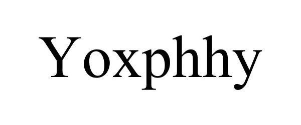 YOXPHHY