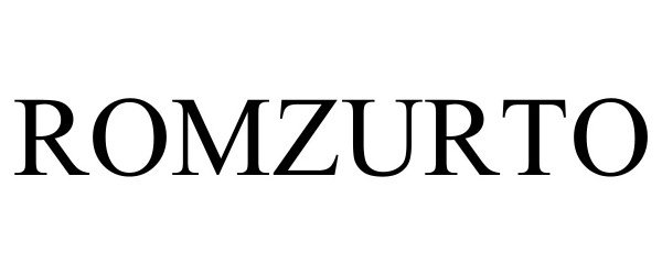 Trademark Logo ROMZURTO