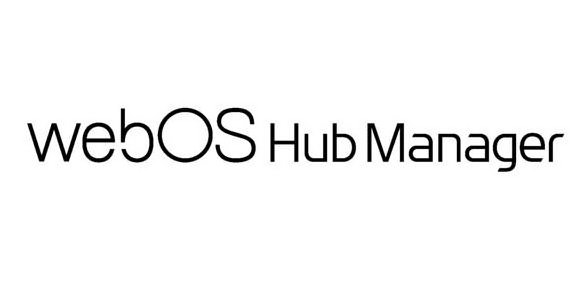 Trademark Logo WEBOS HUB MANAGER