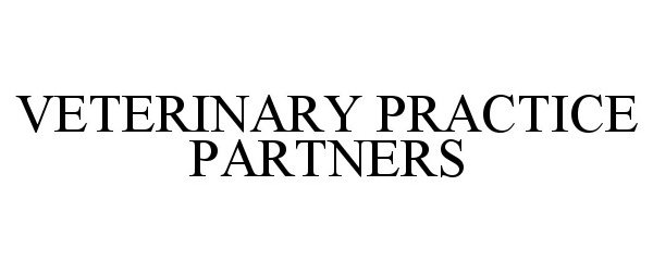  VETERINARY PRACTICE PARTNERS