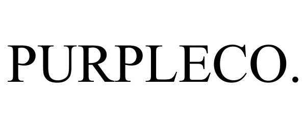 Trademark Logo PURPLECO.