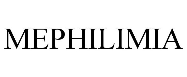 Trademark Logo MEPHILIMIA