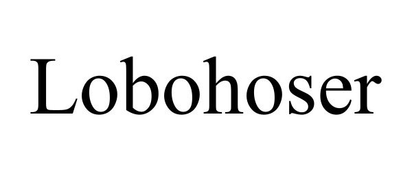  LOBOHOSER