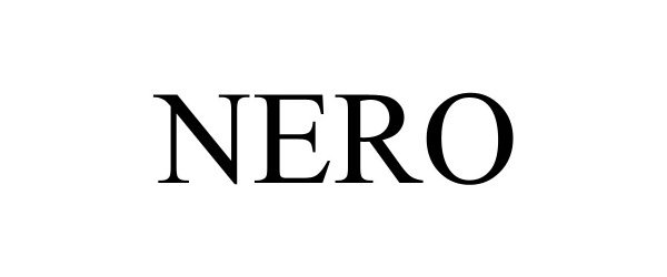 Trademark Logo NERO