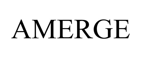 Trademark Logo AMERGE