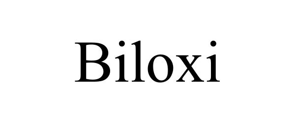 Trademark Logo BILOXI