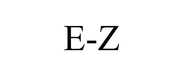 Trademark Logo E-Z