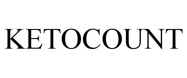Trademark Logo KETOCOUNT