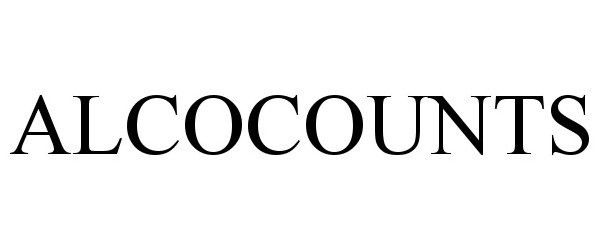 Trademark Logo ALCOCOUNTS