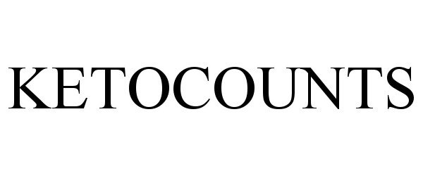 Trademark Logo KETOCOUNTS