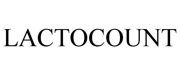 Trademark Logo LACTOCOUNT