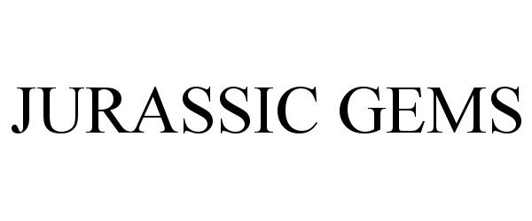 Trademark Logo JURASSIC GEMS