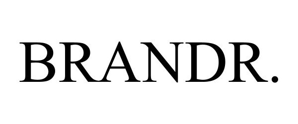 Trademark Logo BRANDR.