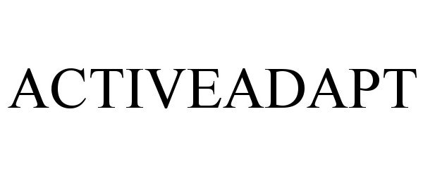 Trademark Logo ACTIVEADAPT