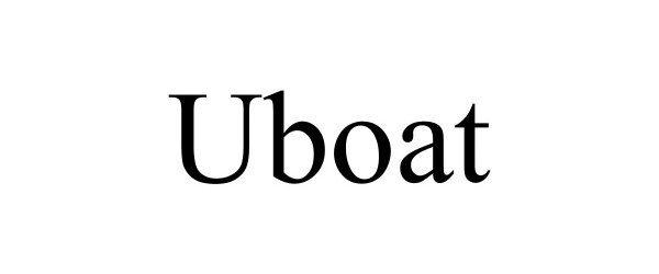 Trademark Logo UBOAT