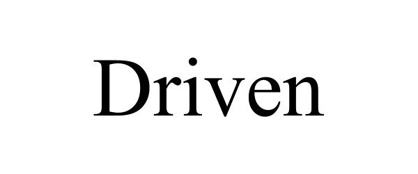 Trademark Logo DRIVEN