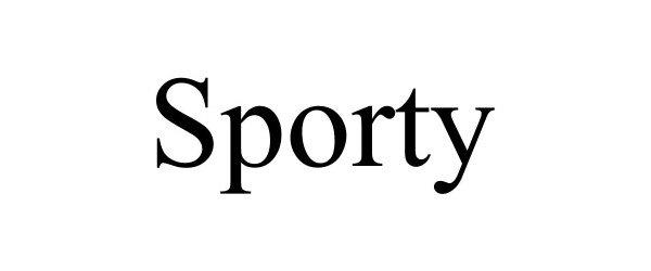 Trademark Logo SPORTY