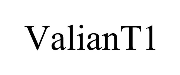 Trademark Logo VALIANT1