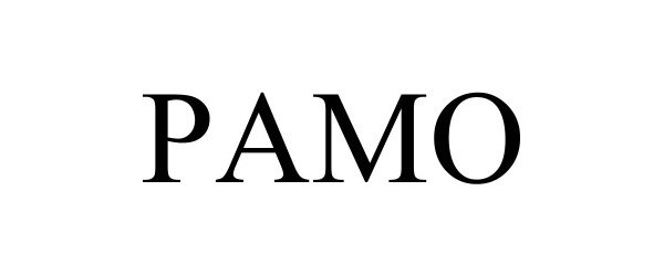 Trademark Logo PAMO