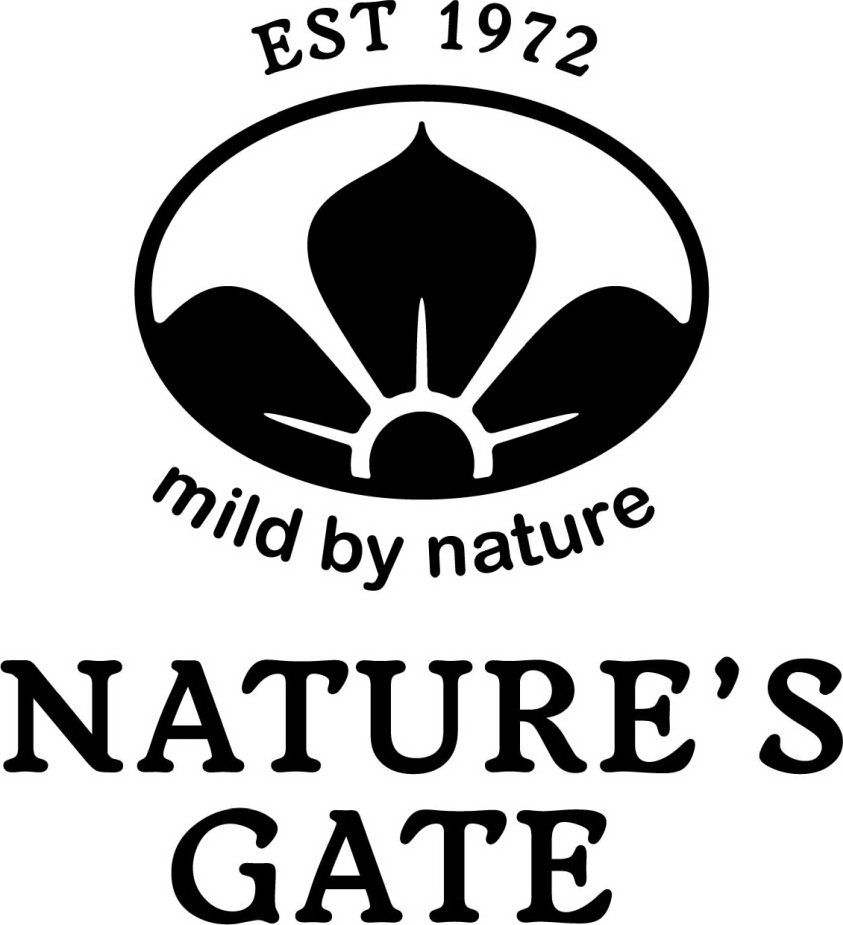 Trademark Logo EST 1972 MILD BY NATURE NATURE'S GATE