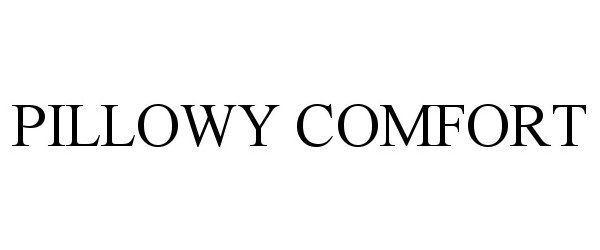 Trademark Logo PILLOWY COMFORT