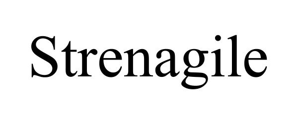 Trademark Logo STRENAGILE