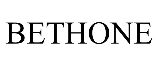 Trademark Logo BETHONE
